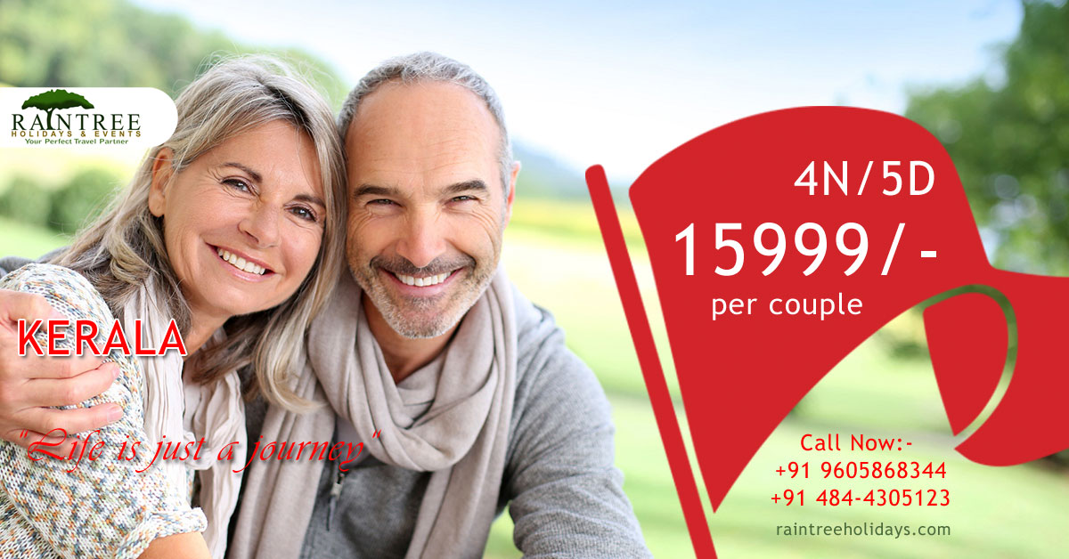 Kerala 4n/5d Tour @  15999/- Per Couple ?